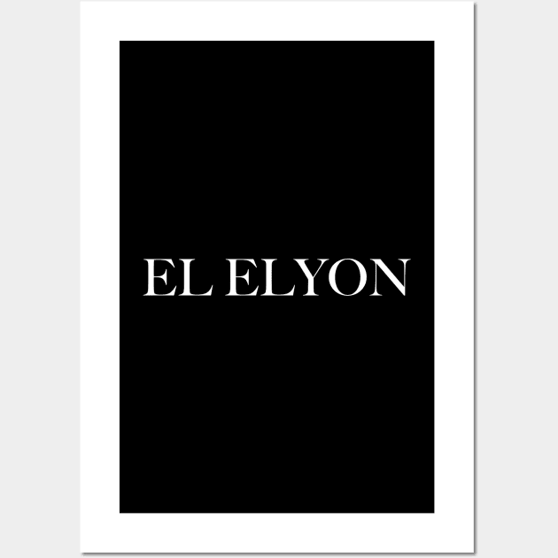 El Elyon Wall Art by Church Store